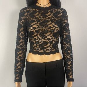 Lace Turtle Neck